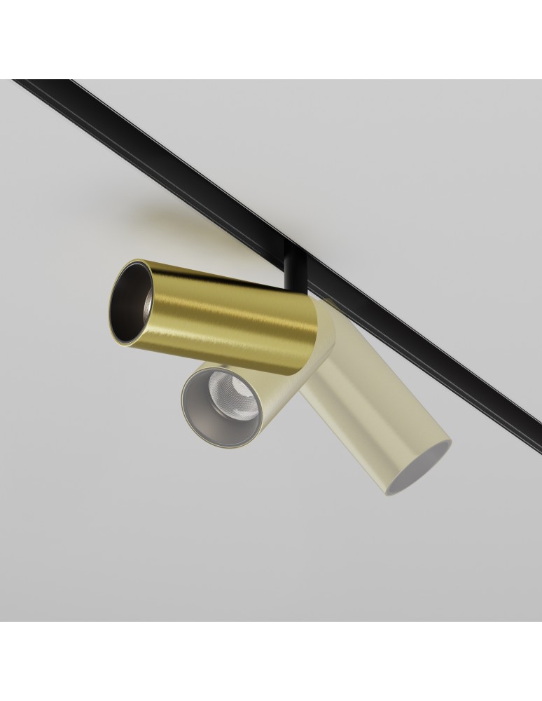 Magnetic rail lamps - Maytoni Focus LED Magnetic Rail Light EXILITY LED 5W 376lm Black and brass TR032-4-5W3K-M-DS-BBS - product kolory-swiatla.pl 6