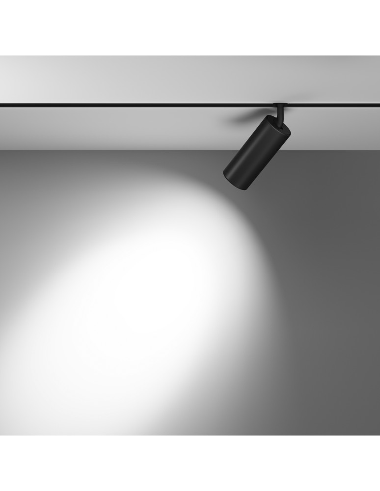 Magnetic rail lamps - Maytoni Focus LED EXILITY LED Magnetic Rail Lamp 20W 1500lm 4000K Black TR032-2-20W4K-S-B - product kolory-swiatla.pl 3