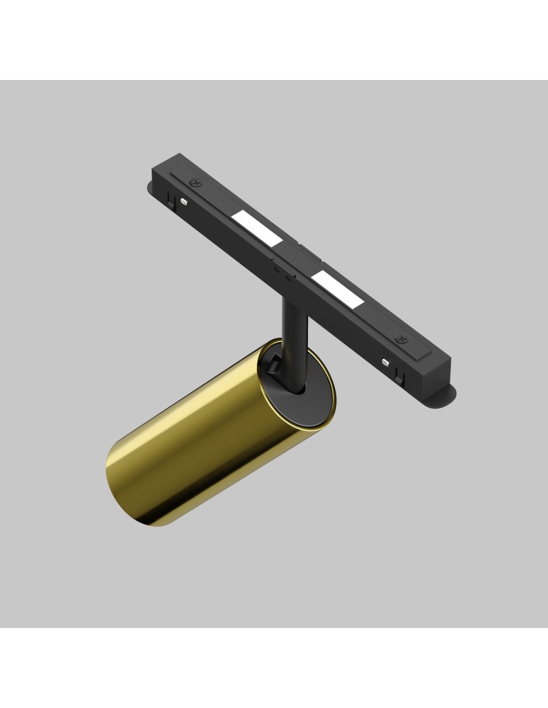 Magnetic rail lamps - Maytoni Focus LED EXILITY LED Magnetic Rail Lamp 12W 904lm 3000K Black and brass TR032-2-12W3K-M-BBS - product kolory-swiatla.pl 5