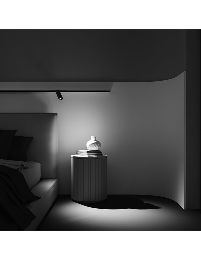 Magnetic rail lamps - Maytoni Focus LED EXILITY LED Magnetic Rail Lamp 12W 904lm 3000K Black and brass TR032-2-12W3K-M-BBS - product kolory-swiatla.pl 8