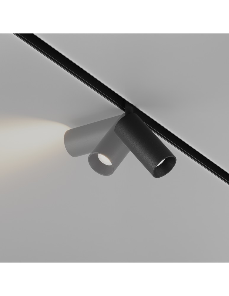 Magnetic rail lamps - Maytoni Focus LED Magnetic Rail Light EXILITY LED 5W 300lm Black TR032-4-5WTW-S-DD-B - product kolory-swiatla.pl 6