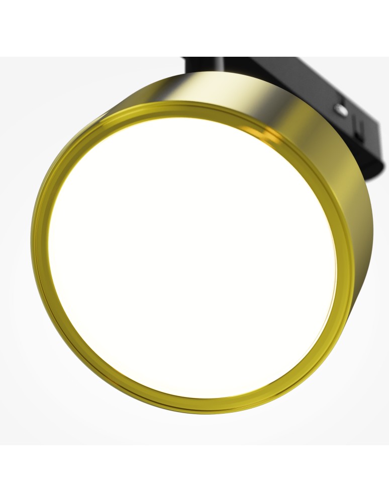 Magnetic rail lamps - Maytoni Rado EXILITY LED Magnetic Rail Lamp 18W 1205lm 3000K Black and brass TR040-2-18W3K-BBS - product kolory-swiatla.pl 2