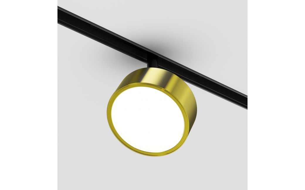 Maytoni Rado Lampa do Szyny Magnetycznej EXILITY LED 18W 1205lm 3000K Black and brass TR040-2-18W3K-BBS