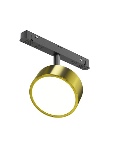 Maytoni Rado EXILITY LED Magnetic Rail Lamp 18W 994lm Black and brass TR040-4-18W3K-DS-BBS