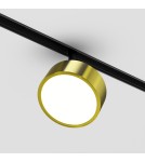 Magnetic rail lamps - Maytoni Rado EXILITY LED Magnetic Rail Lamp 18W 994lm Black and brass TR040-4-18W3K-DS-BBS - product 4
