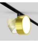 Magnetic rail lamps - Maytoni Rado EXILITY LED Magnetic Rail Lamp 18W 994lm Black and brass TR040-4-18W3K-DS-BBS - product 6