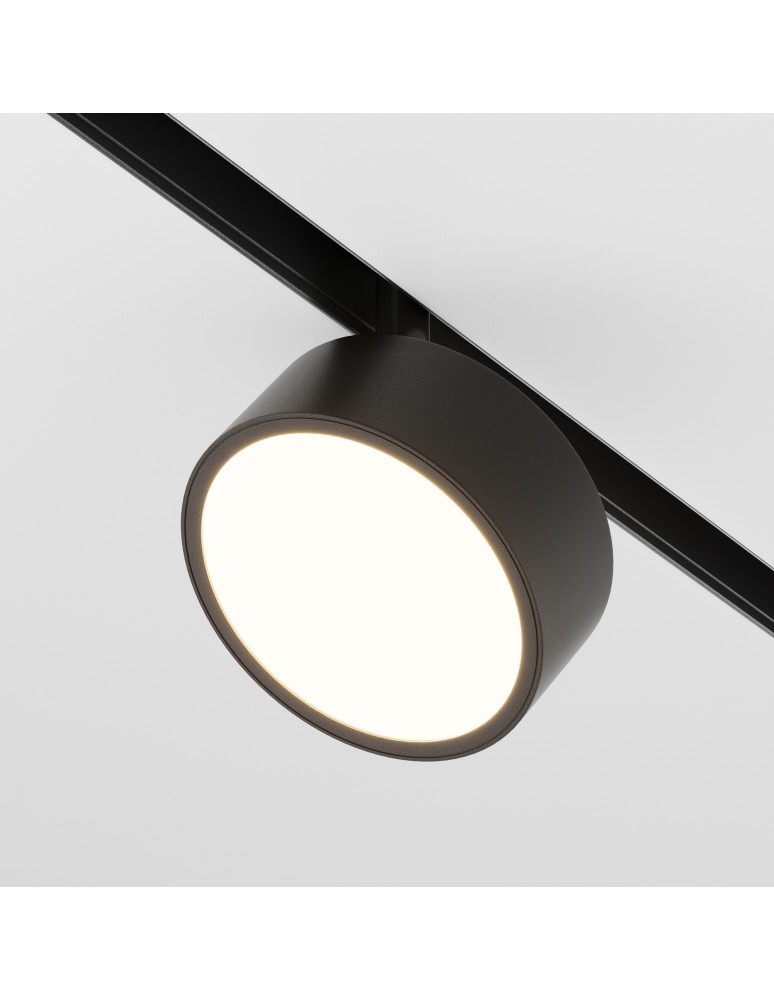 Magnetic rail lamps - Maytoni Rado EXILITY LED 18W 1080lm 3000K Black TR040-2-18W3K Magnetic Rail Lamp. - product kolory-swiatla.pl 4