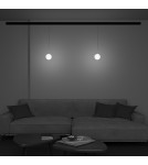 Magnetic rail lamps - Maytoni Luna Pendant lamp for magnetic rail EXILITY LED 5W 330lm Black TR039-4-5W3K-WW-DS-1 - product 6