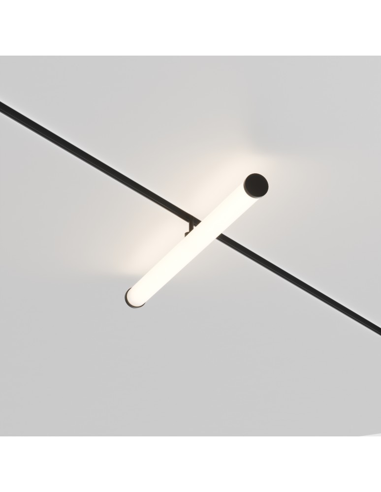 Magnetic rail lamps - Maytoni Larc EXILITY LED 25W 1880lm Black TR086-4-25W-DS-B Magnetic Rail Lamp. - product kolory-swiatla.pl 2