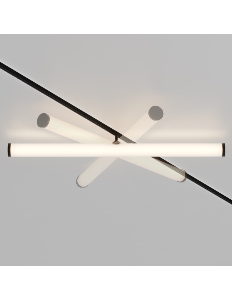 Magnetic rail lamps - Maytoni Larc EXILITY LED 25W 1880lm 3000K Black TR086-2-25W3K-B Magnetic Rail Lamp. - product kolory-swiatla.pl 4