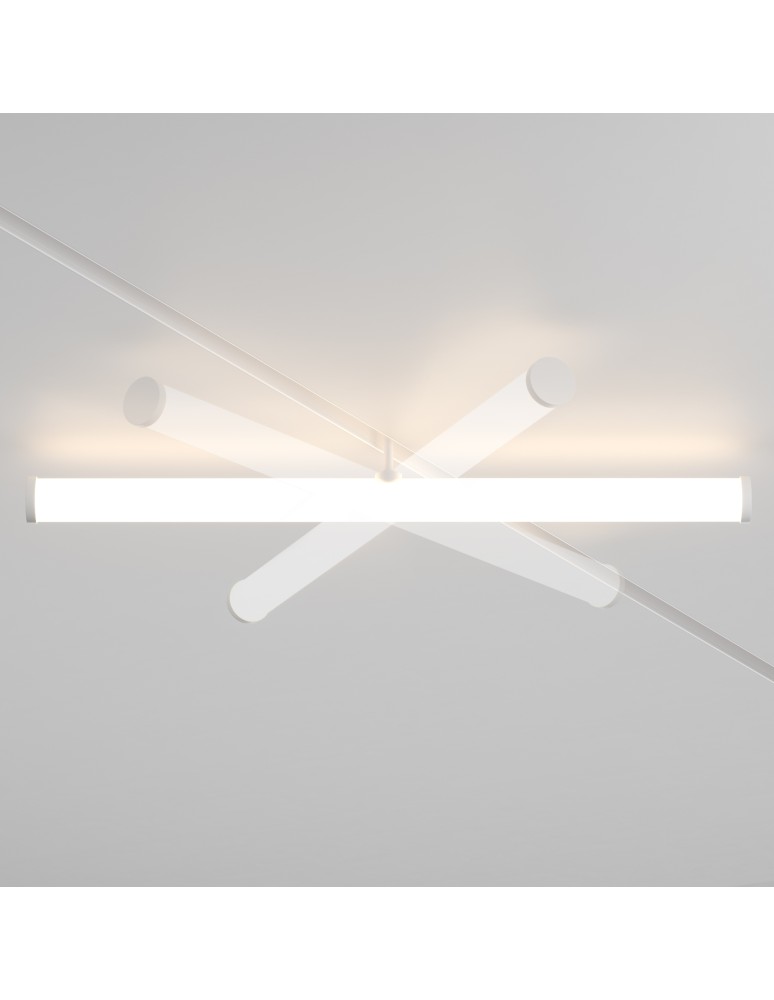 Magnetic rail lamps - Maytoni Larc EXILITY LED 25W 1970lm White TR086-4-25W-DS-W Magnetic Rail Lamp. - product kolory-swiatla.pl 5