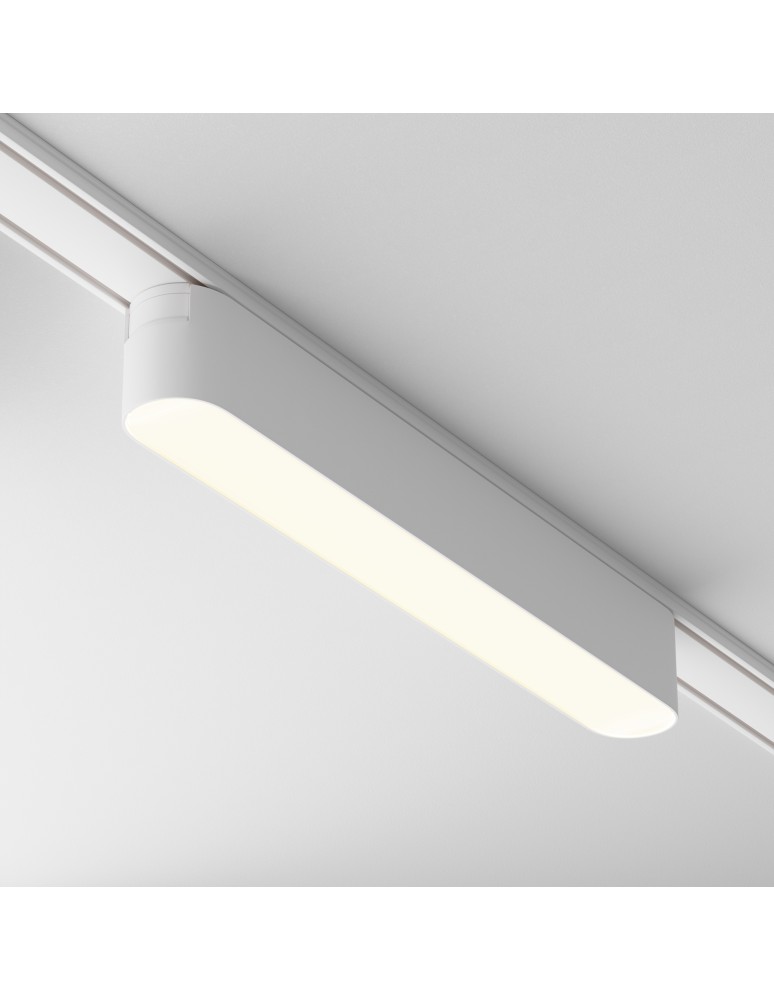 Magnetic rail lamps - Maytoni Basis RADITY LED 12W 950lm 3000K White TR080-1-12W3K-W Magnetic Rail Lamp. - product kolory-swiatla.pl 1
