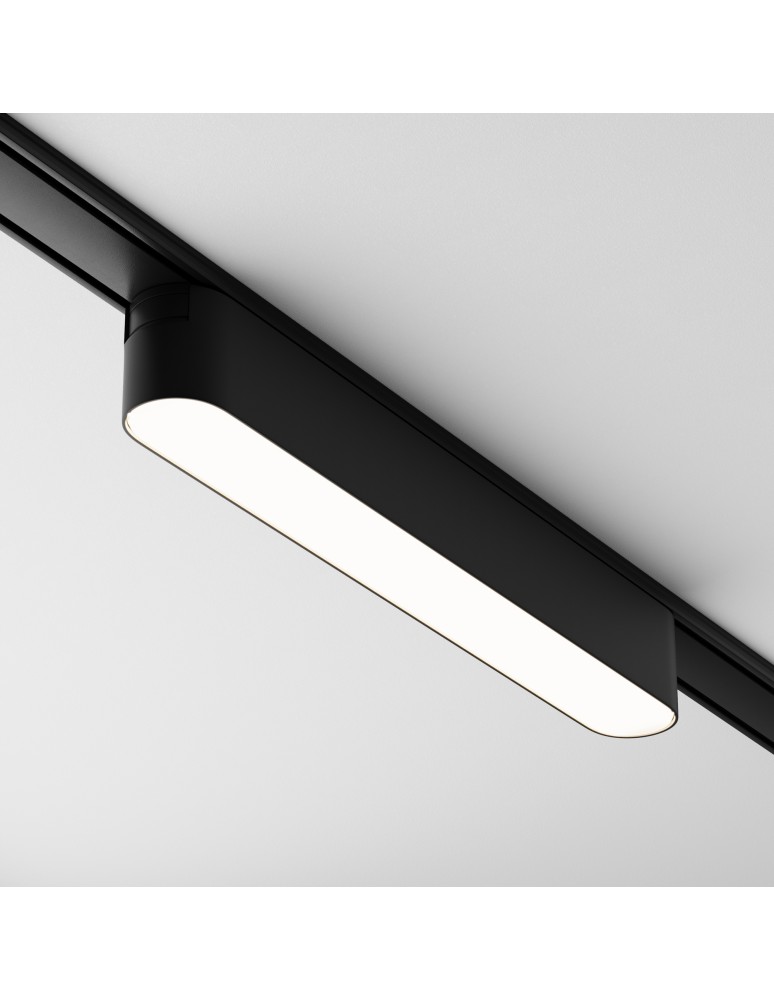 Magnetic rail lamps - Maytoni Basis RADITY LED 12W 850lm 4000K Black TR080-1-12W4K-B Magnetic Rail Lamp. - product kolory-swiatla.pl 3