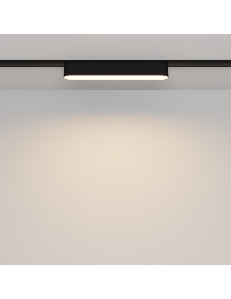 Magnetic rail lamps - Maytoni Basis RADITY LED 12W 700lm 3000K Black TR080-1-12W3K-B Magnetic Rail Lamp. - product kolory-swiatla.pl 3