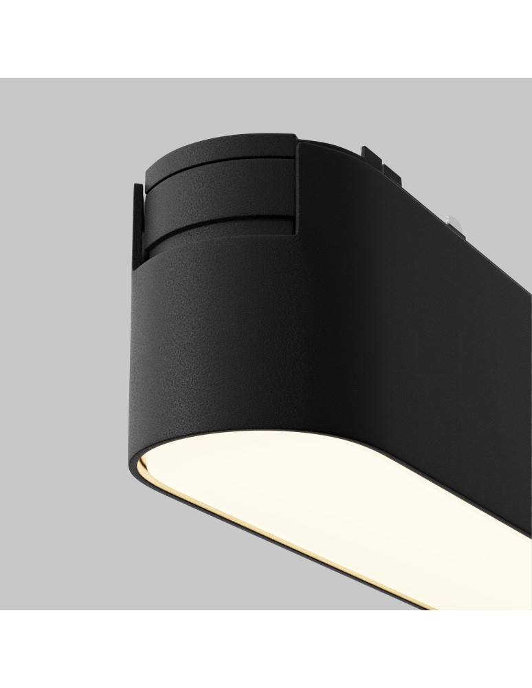 Magnetic rail lamps - Maytoni Basis RADITY LED 6W 350lm 3000K Black TR080-1-6W3K-B Magnetic Rail Lamp. - product kolory-swiatla.pl 2