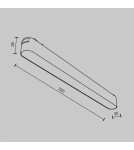 Magnetic rail lamps - Maytoni Basis RADITY LED 16W 1200lm 4000K White TR080-1-18W4K-W Magnetic Rail Lamp. - product 6