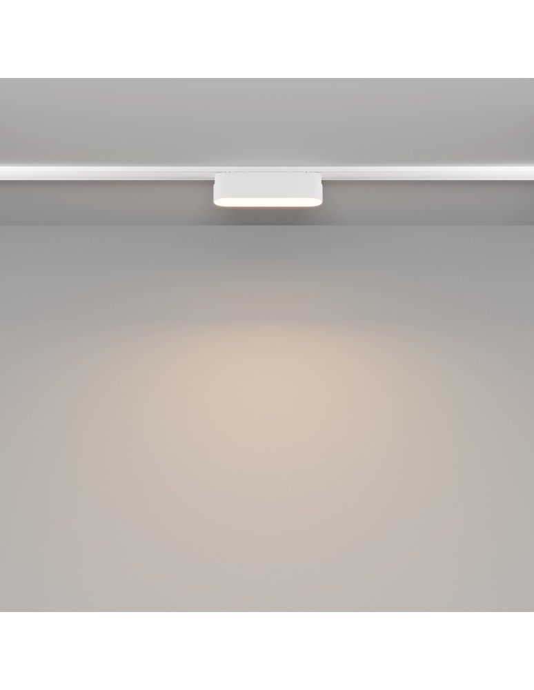 Magnetic rail lamps - Maytoni Basis RADITY LED 6W 450lm 3000K White TR080-1-6W3K-W Magnetic Rail Lamp. - product kolory-swiatla.pl 3