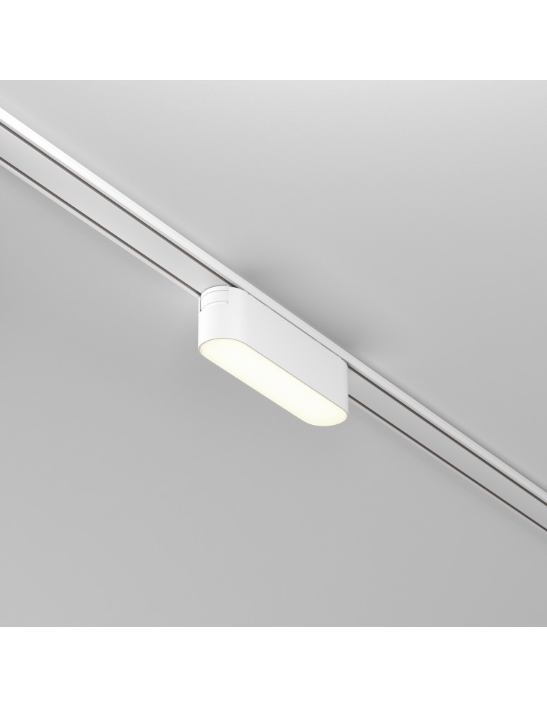 Magnetic rail lamps - Maytoni Basis RADITY LED 6W 500lm 4000K White TR080-1-6W4K-W Magnetic Rail Lamp. - product kolory-swiatla.pl 4