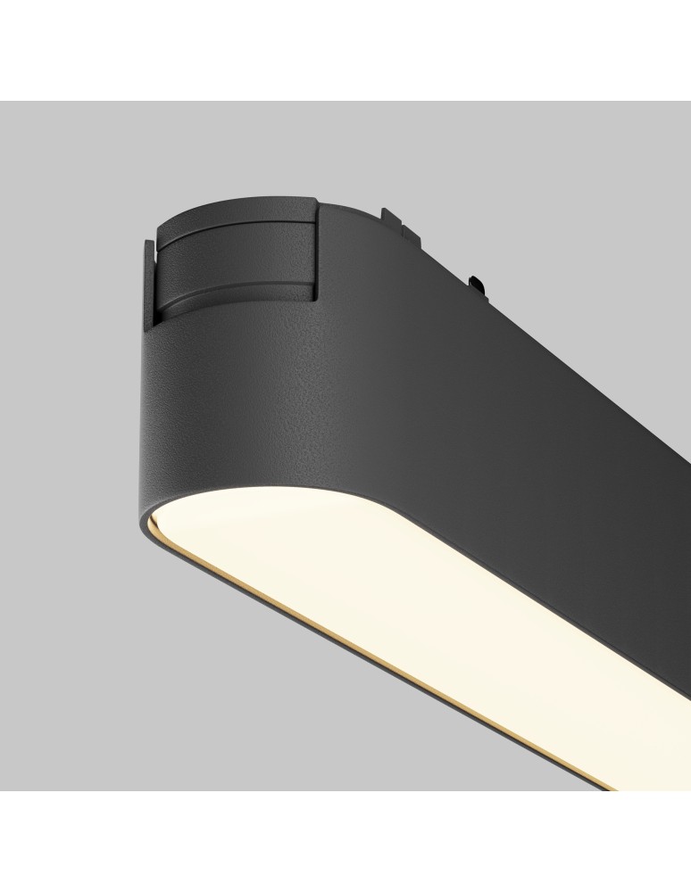 Magnetic rail lamps - Maytoni Basis RADITY LED 16W 900lm 3000K Black TR080-1-18W3K-B Magnetic Rail Lamp. - product kolory-swiatla.pl 2