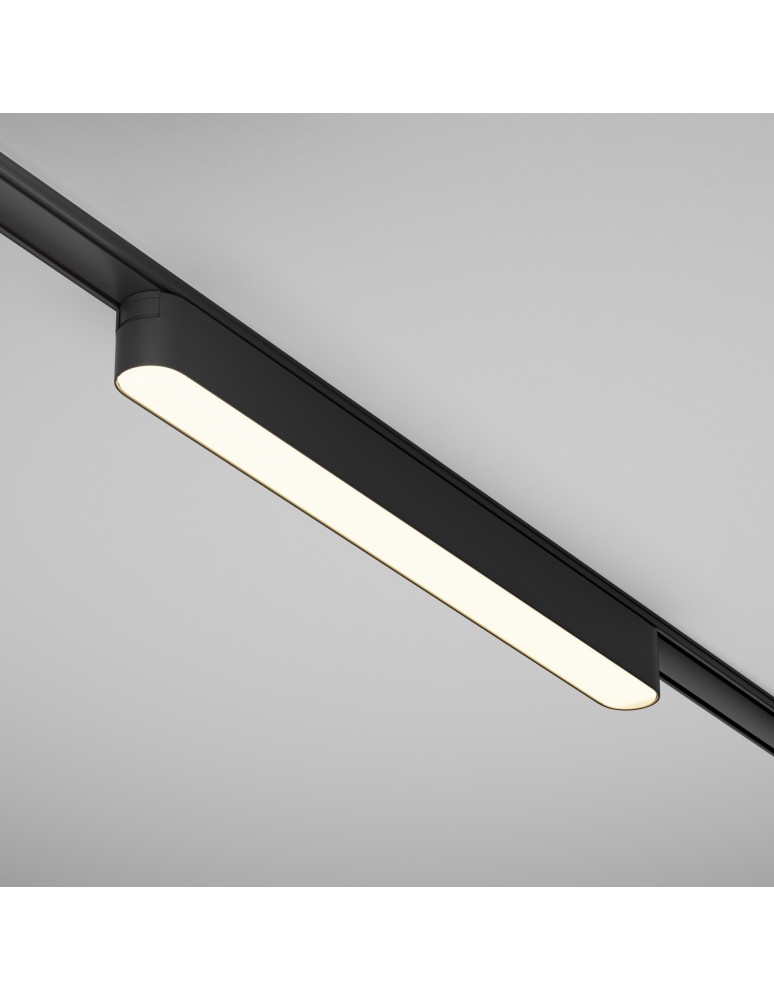 Magnetic rail lamps - Maytoni Basis RADITY LED 16W 900lm 3000K Black TR080-1-18W3K-B Magnetic Rail Lamp. - product kolory-swiatla.pl 4