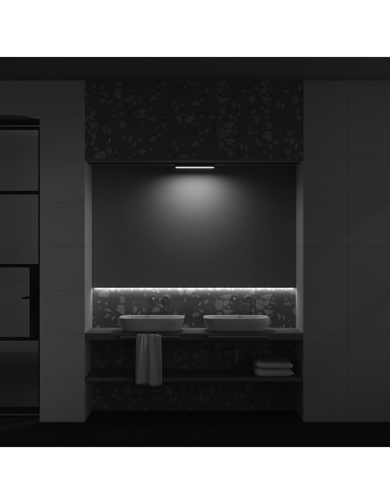 Magnetic rail lamps - Maytoni Basis RADITY LED 16W 900lm 3000K Black TR080-1-18W3K-B Magnetic Rail Lamp. - product kolory-swiatla.pl 7