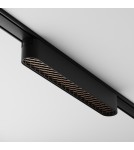 Magnetic rail lamps - Maytoni Basis Grid RADITY LED 12W 190lm 3000K Black TR084-1-12W3K-B Magnetic Rail Lamp. - product 4