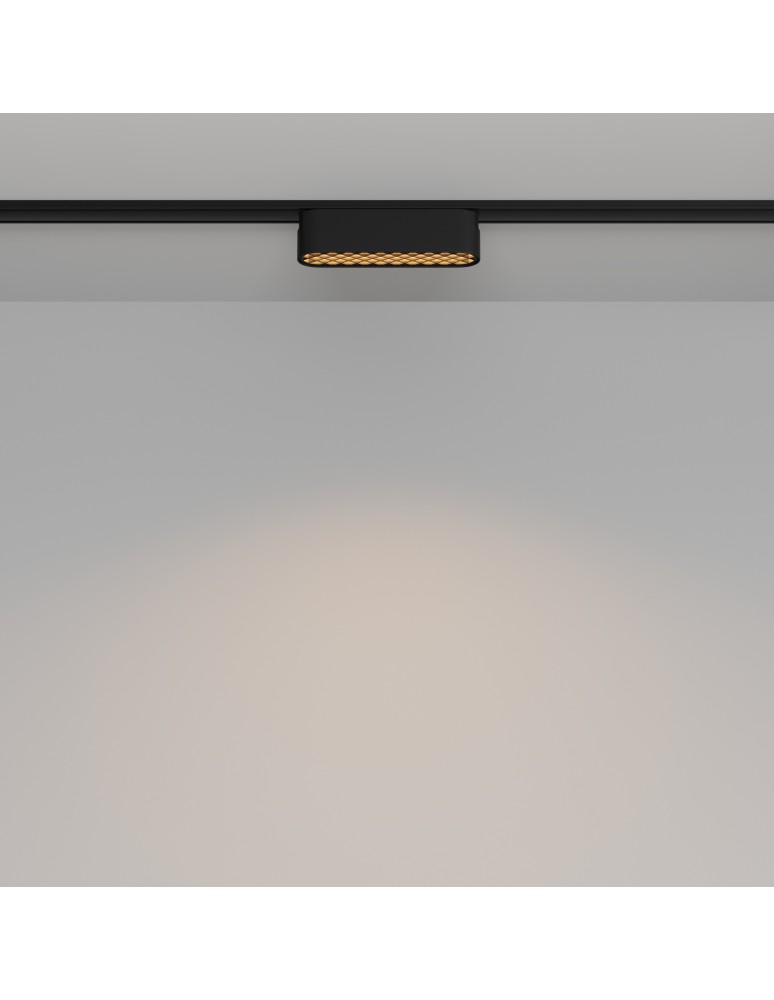 Magnetic rail lamps - Maytoni Basis Grid RADITY LED 6W 90lm 3000K Black TR084-1-6W3K-B Magnetic Rail Lamp. - product kolory-swiatla.pl 3