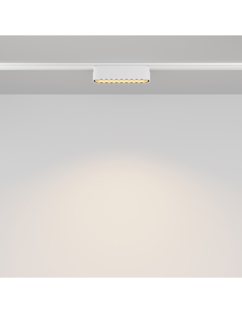 Magnetic rail lamps - Maytoni Basis Grid RADITY LED 6W 90lm 3000K White TR084-1-6W3K-W Magnetic Rail Lamp. - product kolory-swiatla.pl 3