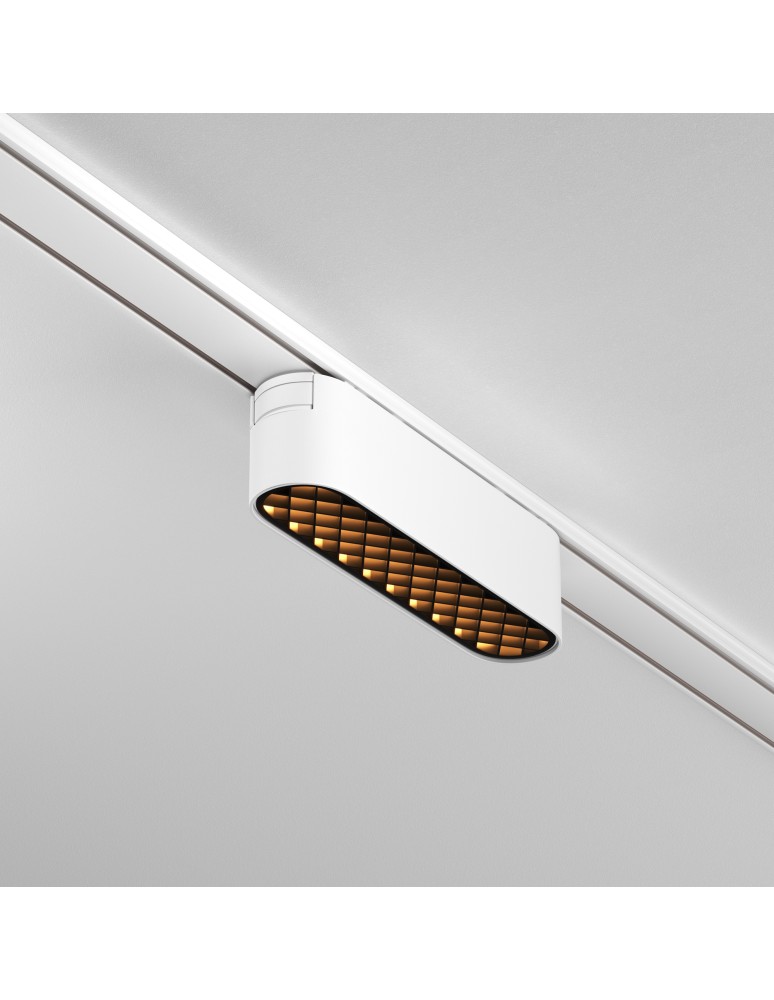 Magnetic rail lamps - Maytoni Basis Grid RADITY LED 6W 90lm 3000K White TR084-1-6W3K-W Magnetic Rail Lamp. - product kolory-swiatla.pl 4