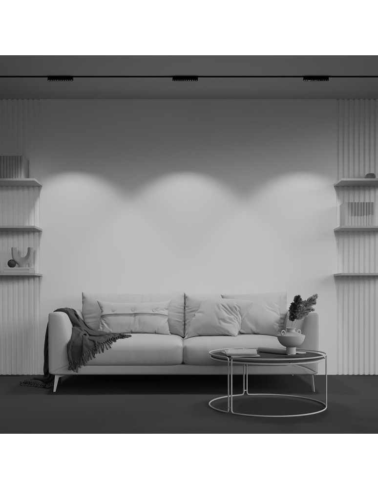 Magnetic rail lamps - Maytoni Points RADITY LED 12W 1400lm 4000K Black TR082-1-12W4K-M-B Magnetic Rail Lamp. - product kolory-swiatla.pl 7