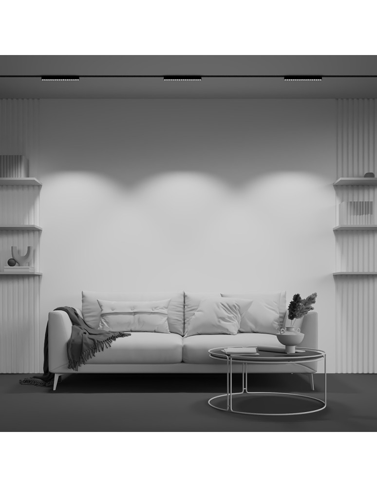 Maytoni Points RADITY LED 16W 1800lm 3000K Black TR082-1-18W3K-M-B Magnetic Rail Lamp.