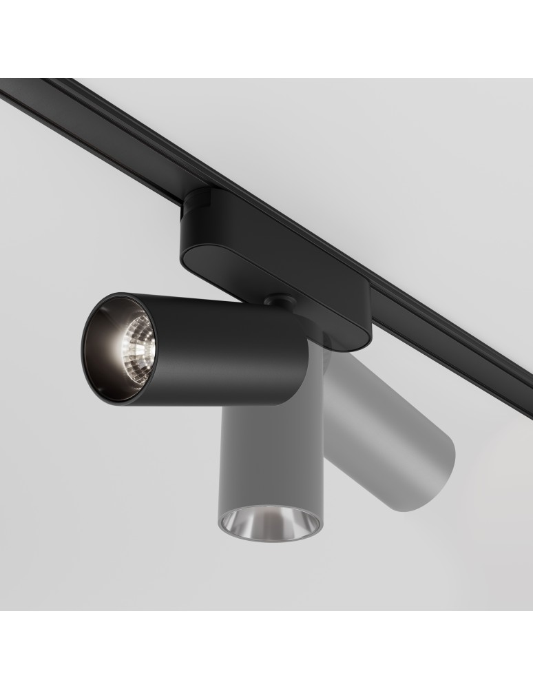 Magnetic rail lamps - Maytoni Focus LED RADITY LED Magnetic Rail Lamp 12W 1100lm 4000K Black TR103-1-12W4K-M-B - product kolory-swiatla.pl 6