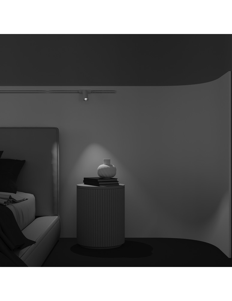 Magnetic rail lamps - Maytoni Focus LED RADITY LED Magnetic Rail Lamp 12W 1100lm 4000K White TR103-1-12W4K-M-W. - product kolory-swiatla.pl 8