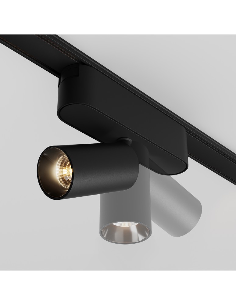 Magnetic rail lamps - Maytoni Focus LED RADITY LED 5W 400lm 3000K Black TR103-1-5W3K-M-B Magnetic Rail Lamp. - product kolory-swiatla.pl 6