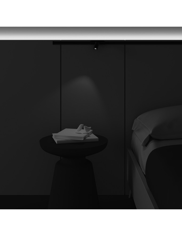 Magnetic rail lamps - Maytoni Focus LED RADITY LED 5W 400lm 3000K Black TR103-1-5W3K-M-B Magnetic Rail Lamp. - product kolory-swiatla.pl 8