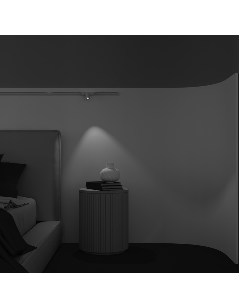 Magnetic rail lamps - Maytoni Focus LED RADITY LED 5W 450lm 4000K White TR103-1-5W4K-M-W Magnetic Rail Lamp. - product kolory-swiatla.pl 8