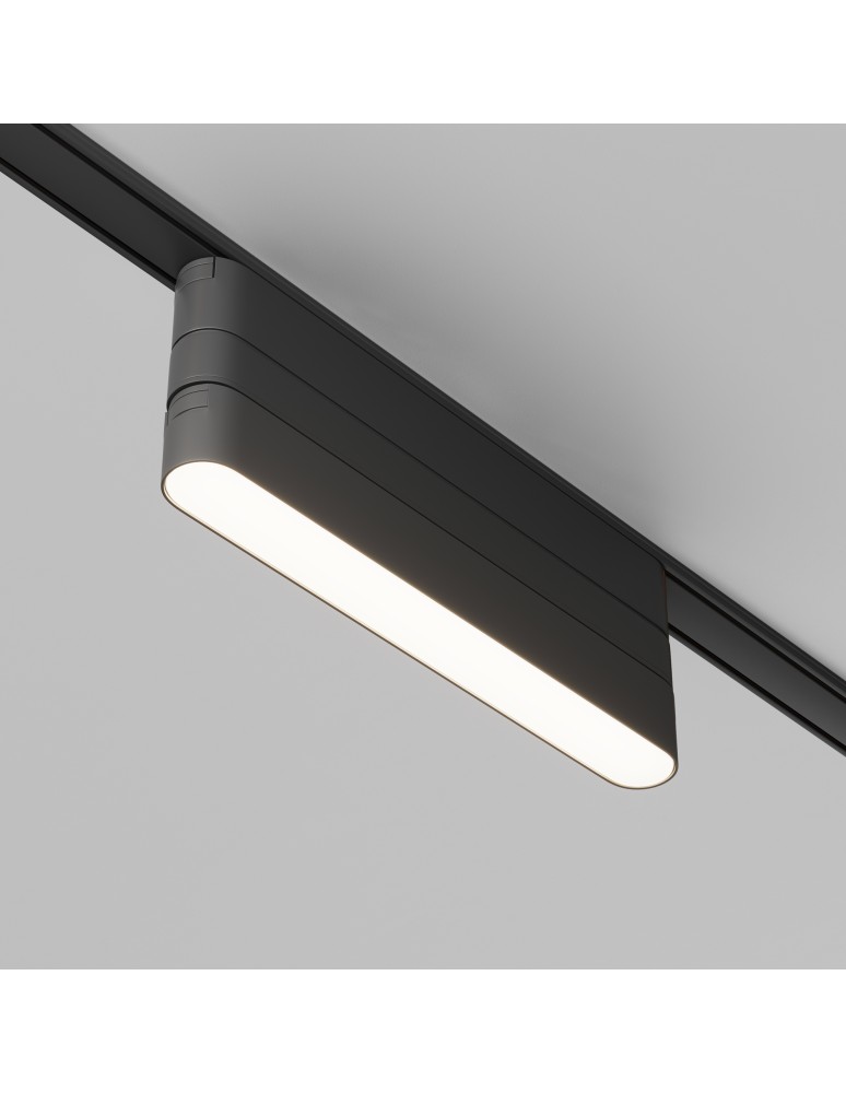Accessories for magnetic busbars - Maytoni Accessory Radity Rail Adaptor Swivel Black TRA084FC-11LB - product kolory-swiatla.pl 3