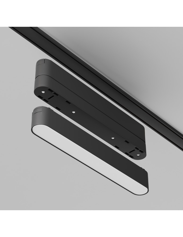 Accessories for magnetic busbars - Maytoni Accessory Radity Rail Adaptor Swivel Black TRA084FC-11LB - product kolory-swiatla.pl 5