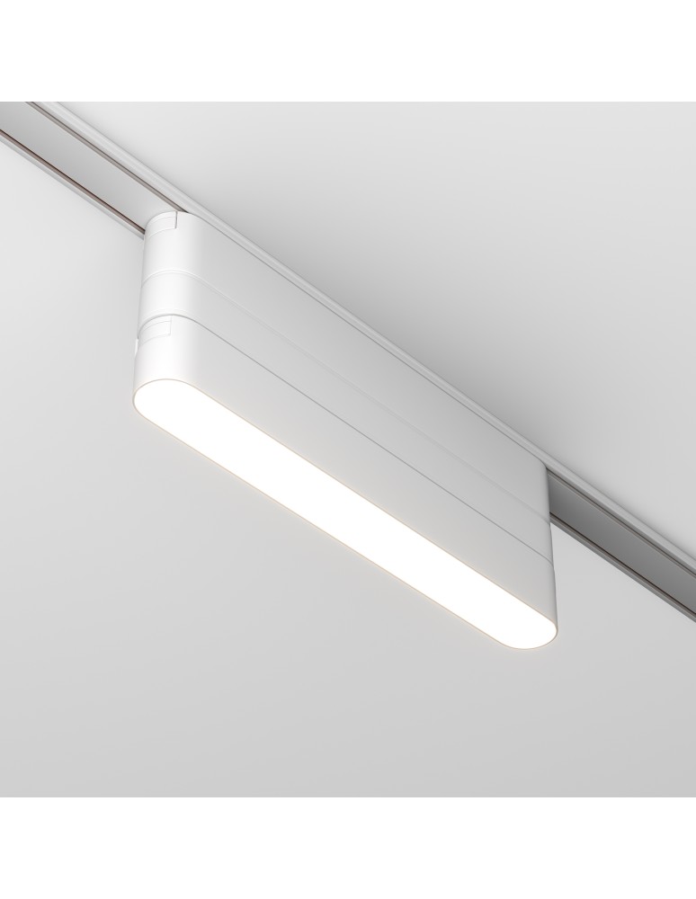 Accessories for magnetic busbars - Maytoni Accessories Radity Rail Adaptor Swivel White TRA084FC-11LW - product kolory-swiatla.pl 3