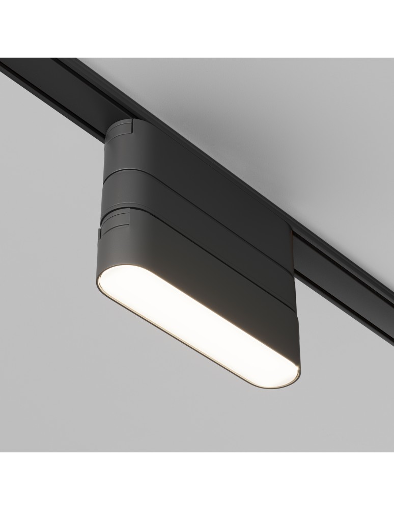 Accessories for magnetic busbars - Maytoni Accessories Radity Rail Adaptor Swivel Black TRA084FC-11SB - product kolory-swiatla.pl 3