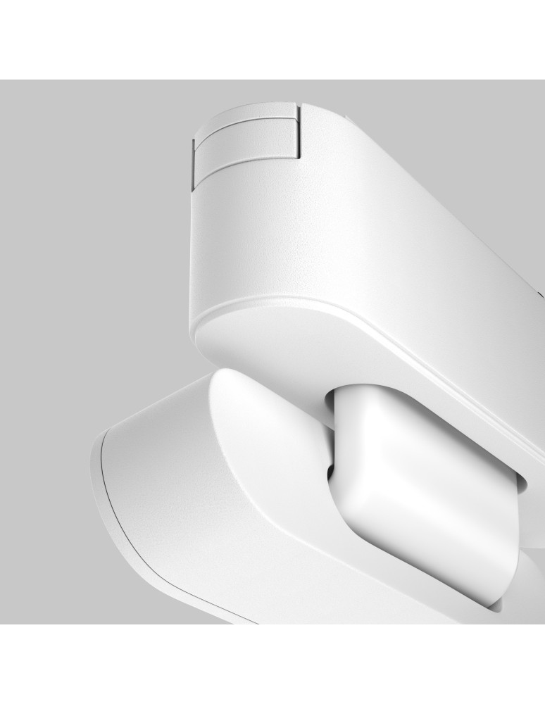 Accessories for magnetic busbars - Maytoni Accessories Radity Rail Adaptor Swivel White TRA084FC-11SW - product kolory-swiatla.pl 2