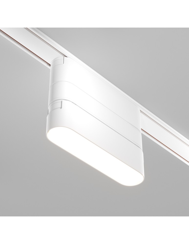 Accessories for magnetic busbars - Maytoni Accessories Radity Rail Adaptor Swivel White TRA084FC-11SW - product kolory-swiatla.pl 3