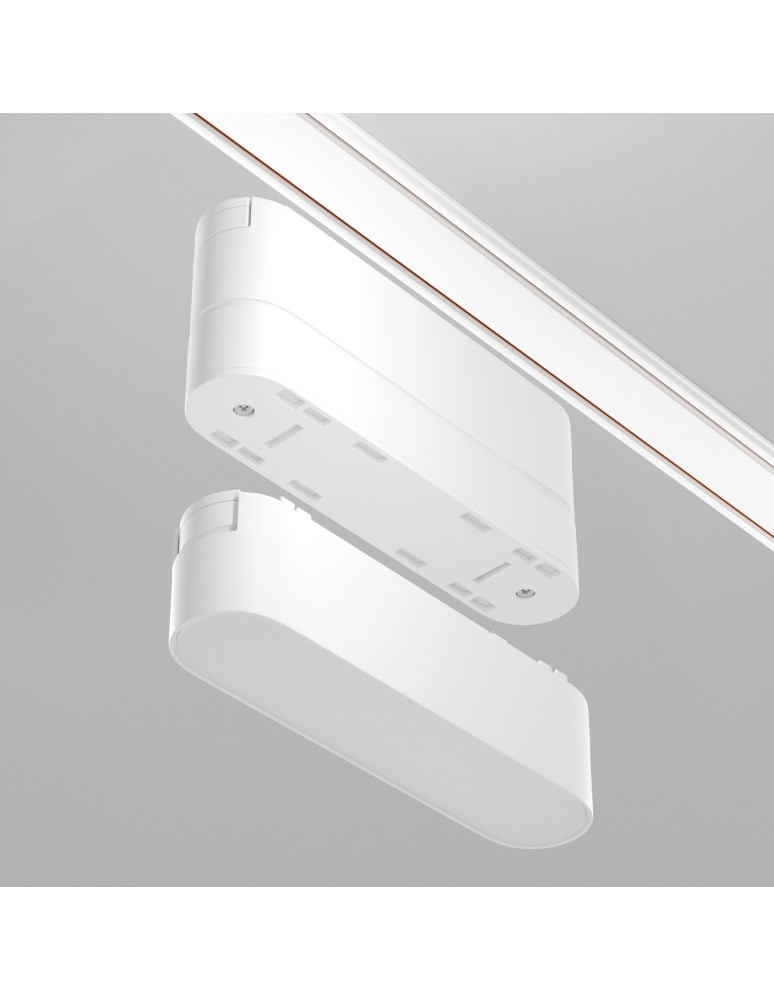 Accessories for magnetic busbars - Maytoni Accessories Radity Rail Adaptor Swivel White TRA084FC-11SW - product kolory-swiatla.pl 4
