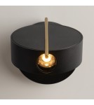 Wall lamps - Maytoni Nuance LED wall lamp/wall lamp 4W 200lm 3000K Black, Brass MOD180WL-L4B3K - product 2
