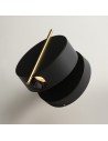 Maytoni Nuance LED wall lamp/wall lamp 4W 200lm 3000K Black, Brass MOD180WL-L4B3K