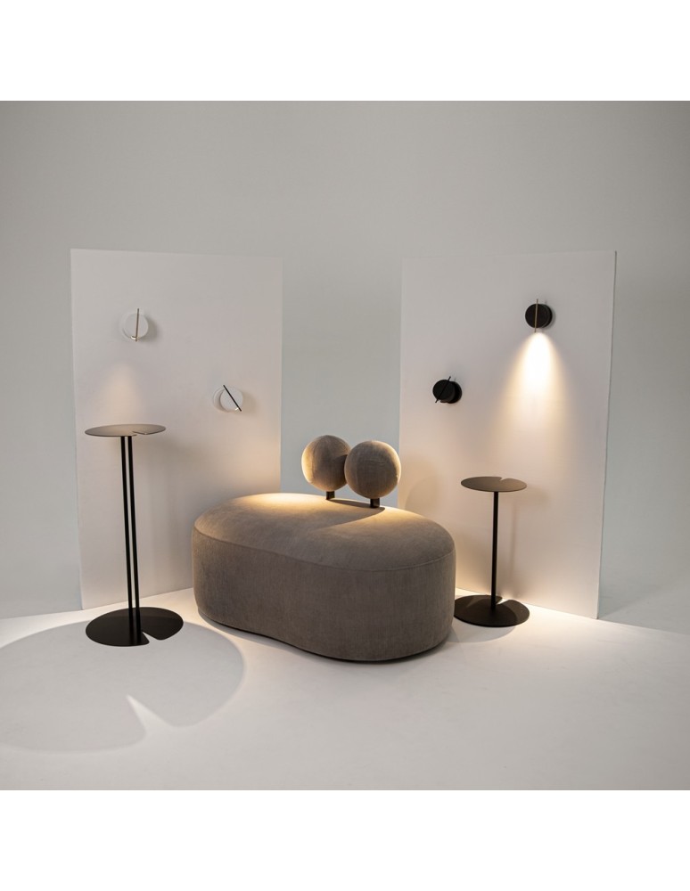 Wall lamps - Maytoni Nuance LED wall lamp/wall lamp 4W 200lm 3000K Black, Brass MOD180WL-L4B3K - product kolory-swiatla.pl 3