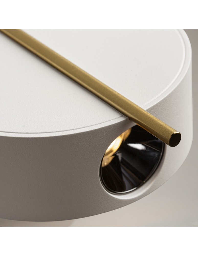 Wall lamps - Maytoni Nuance LED wall lamp/wall lamp 4W 200lm 3000K White, Brass MOD180WL-L4W3K - product kolory-swiatla.pl 4