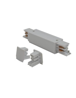 Azzardo Line Power 3F + 2xEnd Cap Biały łącznik 3F z mozliwością zasilania + 2xzaślepka końcowa AZ2978