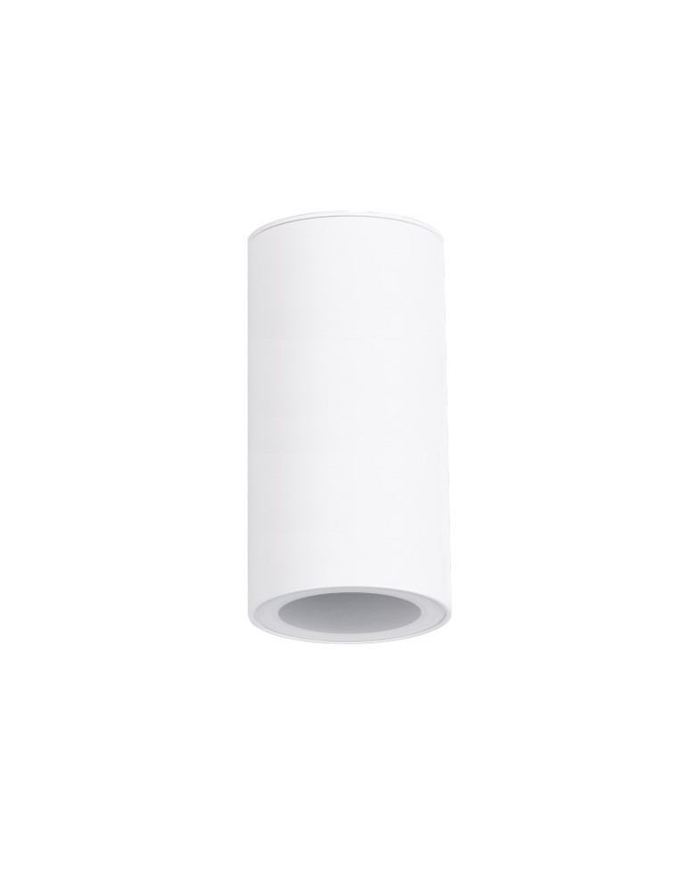 Outdoor ceiling lamps - Azzardo ROTOR IP65 WH White/Milky Glass 1xE27 Outdoor Ceiling Light AZ6066 - product kolory-swiatla.pl 1