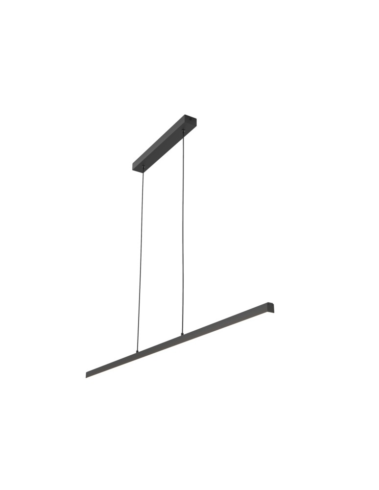 Pendant lamps over the island - Azzardo RALPH 120 3000K BK Black Mat 1xLED AZ6099 - product kolory-swiatla.pl 1